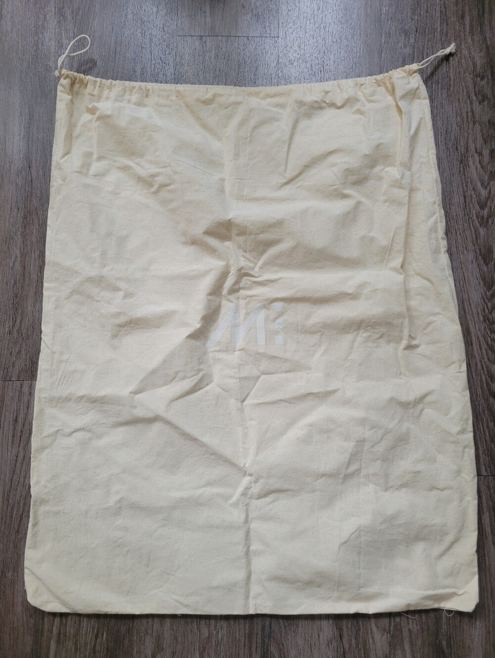 Monos Large Drawstring Dustbag Storage Bag Canvas Cloth Cinch Top